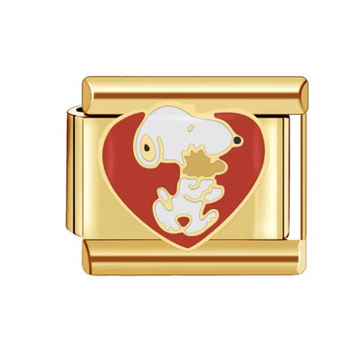 #152 Snoopy Heart Oro
