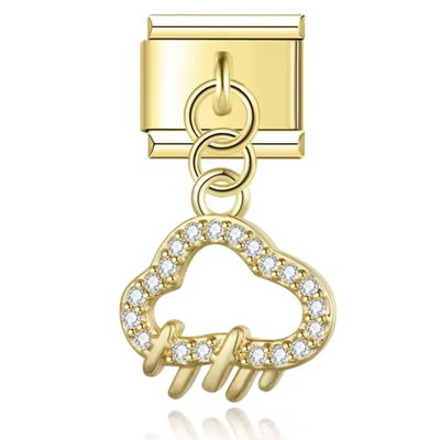 #460 Nube Colgante Oro