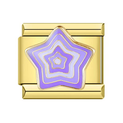 #456 Estrella Violeta Oro