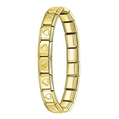 Brazalete Corazón Dorado