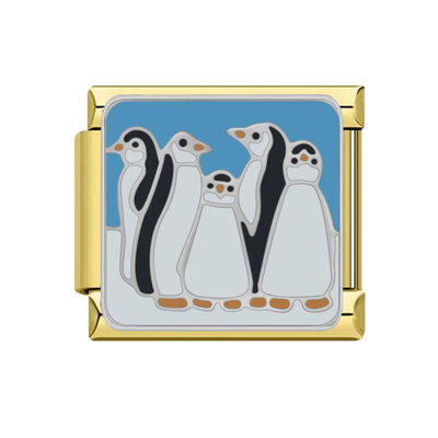 #488 Pingüinos Oro