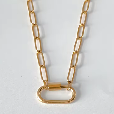 Collar Candadito Oro