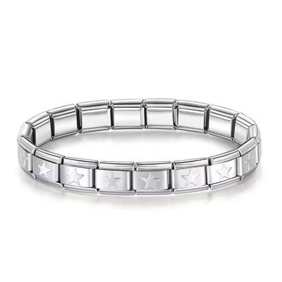 Brazalete Estrella Plateado