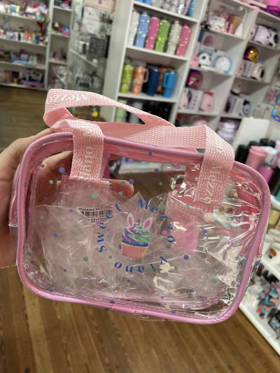 Neceser carterita transparente 