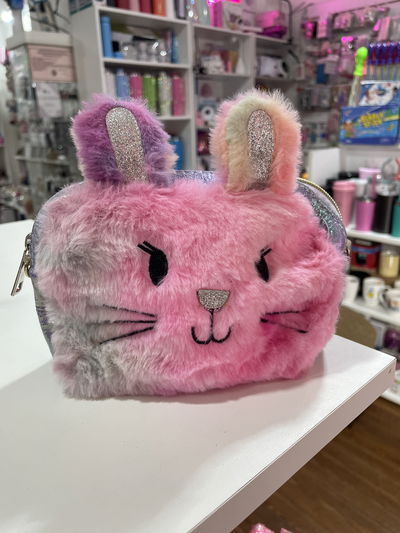 Neceser de gatito tornasolado 