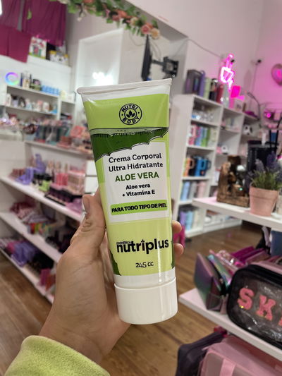 Crema corporal con Aloe vera