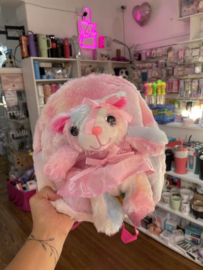 Mochila peluche 