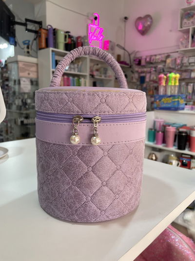 Maletín violeta mediano  
