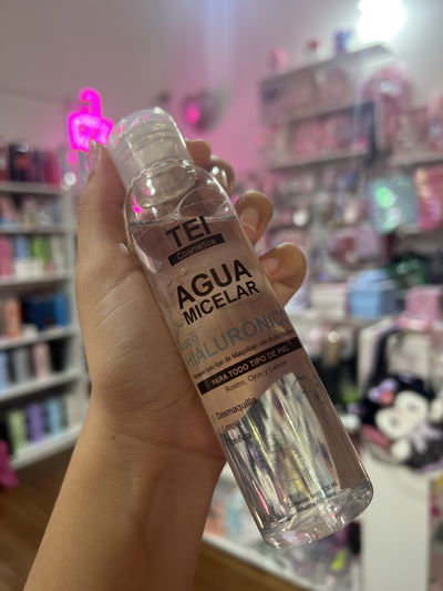 agua micelar TEI con acido hialuronico 130ml