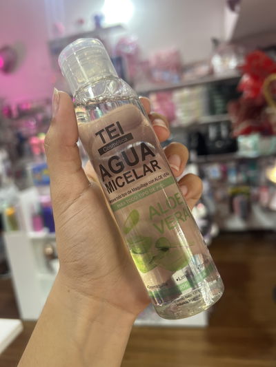 agua micelar TEI con aloe vera 130ml