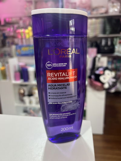 agua micelar loreal paris 200ml