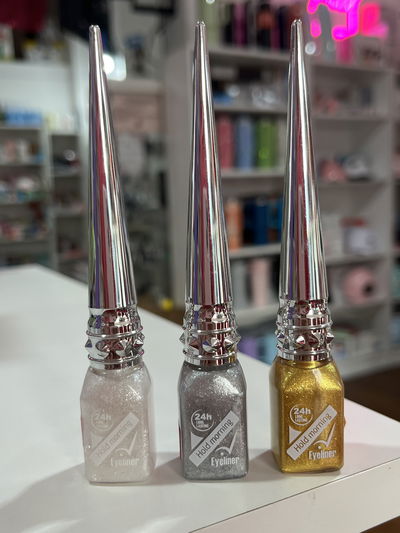 Delineador líquido glitter 