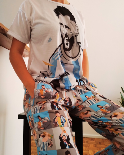 Pijama media estación - Messi