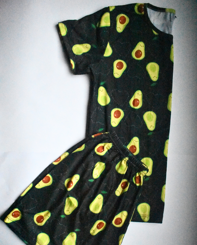 Pijama Corto Full Print - Unisex - Palta