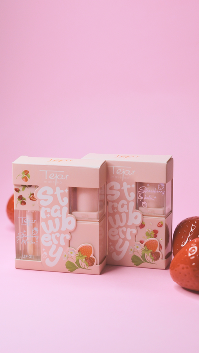 STRAWBERRY LIP BALM + LIP OIL 