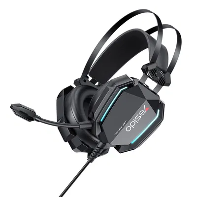Auriculares Gamer RGB con Micrófono Yesido EK03