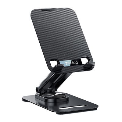 Soporte para tablets/celulares de Aluminio Yesido C183 Plegable Rotación 360°