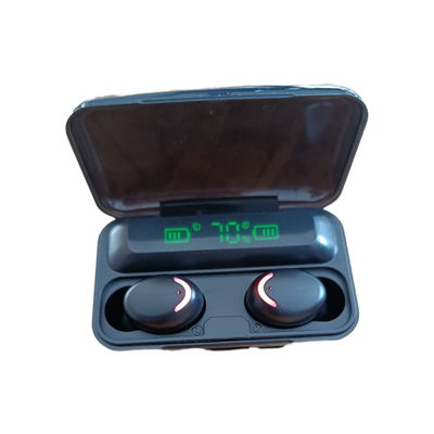 Auriculares Bluetooth Tws F9-5 Bth-f9-5 Color Negro