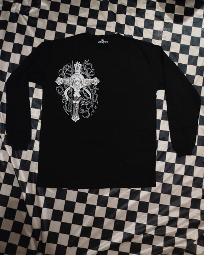 Remera manga larga miku tribal XL (oferta)