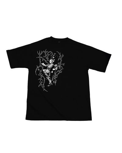 Remera The black parade tribal manga corta