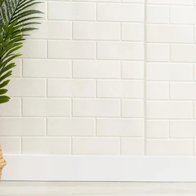 Ladrillo Blanco Liso 