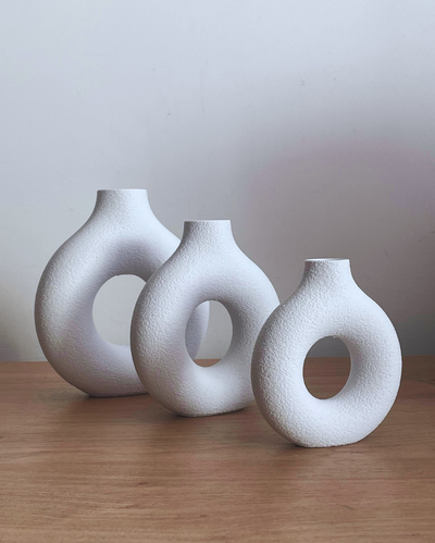 Set de Florero Donut 