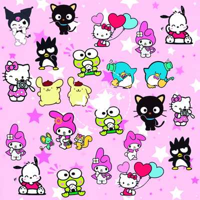 Hello Kitty y sus amigos 003
