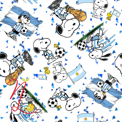 Snoopy Argento 123