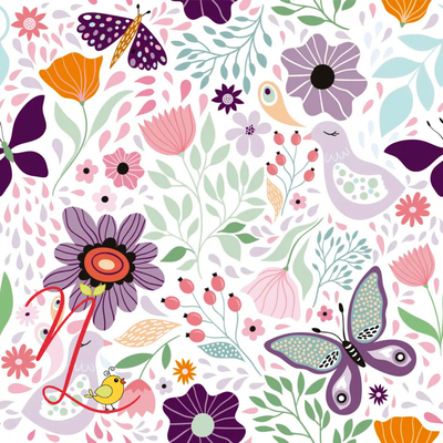 Flores y Mariposas 446