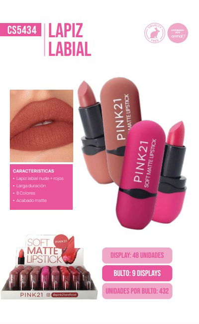 LABIZ LABIAL MATTE LIPSTICK