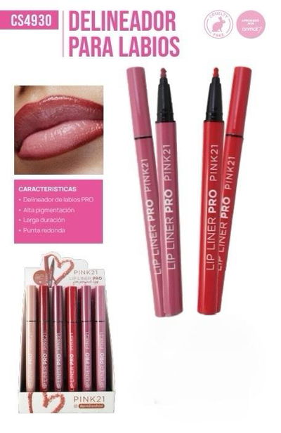 DELINEADOR PARA LABIOS PINK21