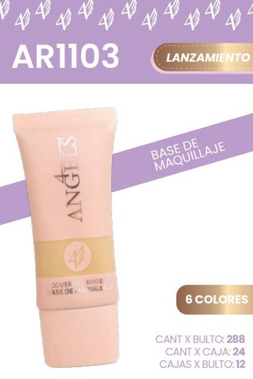 BASE MAQUILLAJE 4 ANGELS