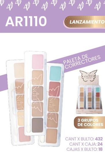 PALETA DE CORRECTORES 4 ANGELS