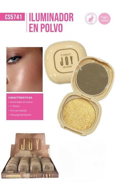 ILUMINADOR EN POLVO JOY PINK21