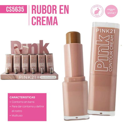 CONTORNO EN CREMA PINK21