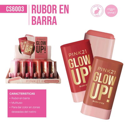 RUBOR EN BARRA PINK21