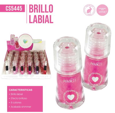 BRILLO LABIAL PINK21