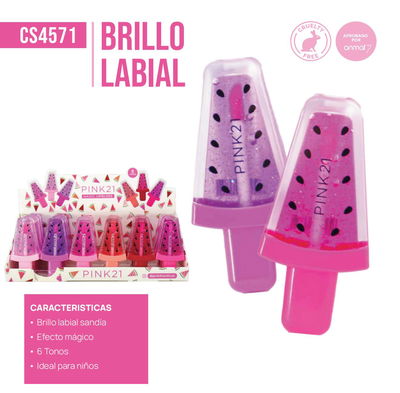 BRILLO LABIAL PINK21 CS4571