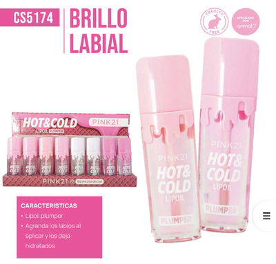 BRILLO LABIAL PINK21 CS5174