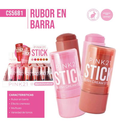 RUBOR EN BARRA PINK21 CS5681