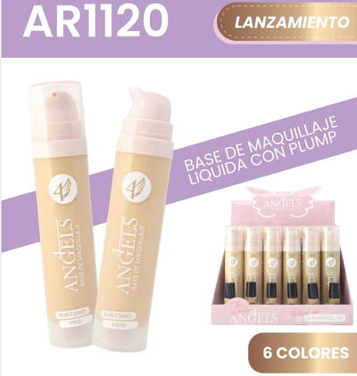 BASE DE MAQUILLAJES LIQUIDO 4ANGELS