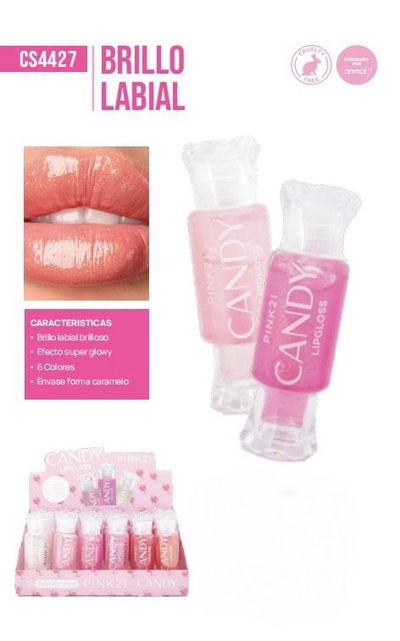 LIP GLOSS CARAMELO PINK21