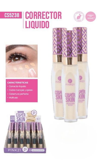 CORRECTO COVER SKIN PINK21