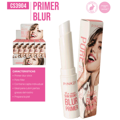 PRIMER BLUR STICK PINK 21