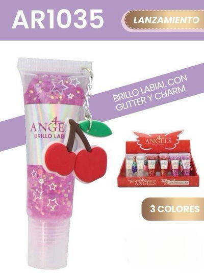 LABAIAL CON BRILLO FRUTA 4ANGELS