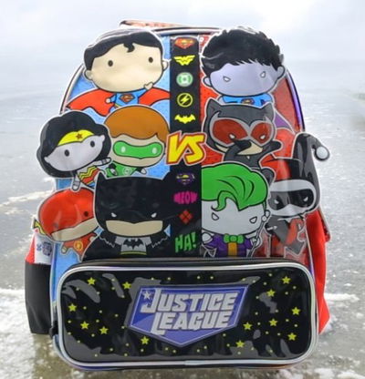 Mochila Liga de la Justicia 16'' Cresko