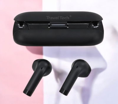 Auriculares TRAVEL TECH Negro
