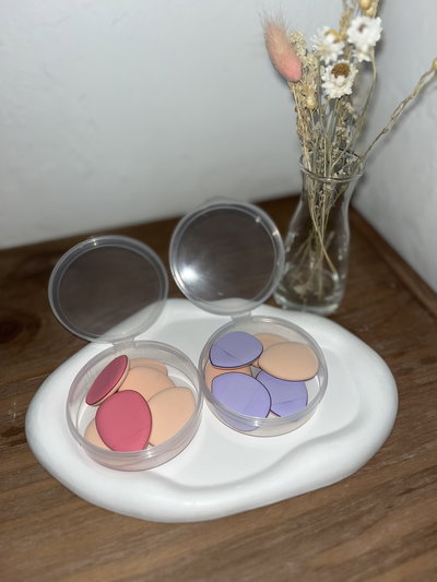 Esponjas x6 con ESTUCHE