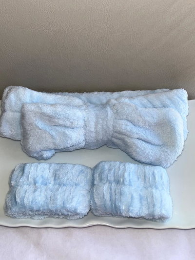 Vincha mas muñequeras SKINCARE