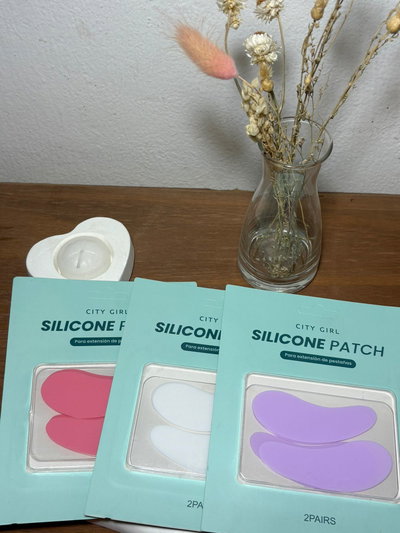 Parche de silicona para extensión de pestañas